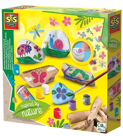 SES Creative - Skreyttu steina og rekavið