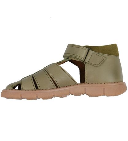 Pom Pom Sandals - Sporty Velcro - Dusty Olive Pom Pom Sandals - Sporty Velcro - Dusty Olive