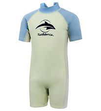 Konfidence Coverall Swimsuit - UV50+ - Blue/Green/Grey Konfidence Coverall Swimsuit - UV50+ - Blue/Green/Grey