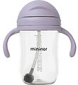 Mininor Becher m. Strohhalme - Tritan - 330 ml - Syren