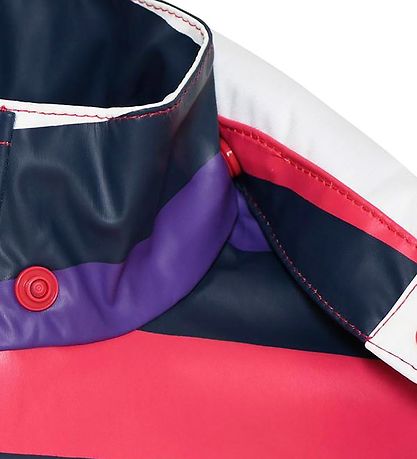 LEGO® Wear Rain Jacket - PU - Jamaica 102 - Purple/White/Fuchsia