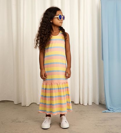 Mini Rodini Dress - Pastel Stripe - Multi
