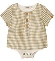 Body chemise m/c Lil' Atelier - NbmHanson - Sage av. Carreaux