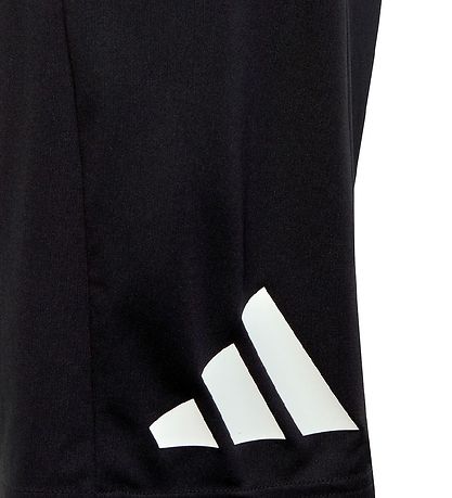 adidas Performance Shorts - U Tr-es Logo - Black/White