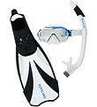 Aqua Lung Snorkeling Set - Adult - Compass - Black/White Aqua Lung Snorkeling Set - Adult - Compass - Black/White