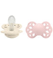 BIBS Infinity Pacifiers - 2-Pack - Size 1 - Symmetrical - Ivory/