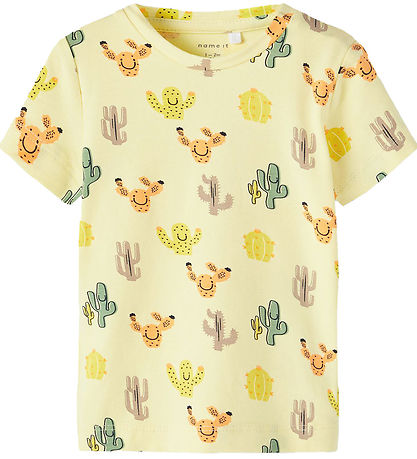 Name It T-shirt - NbnJobbi - 2-Pack - Double Cream