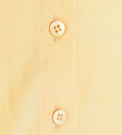 Sofie Schnoor Stelpur Skyrta - Light Yellow