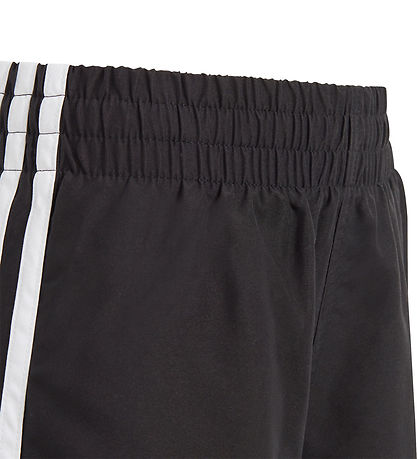 adidas Originals Shortsit - ORI 3S SHO - Musta/Valkoinen
