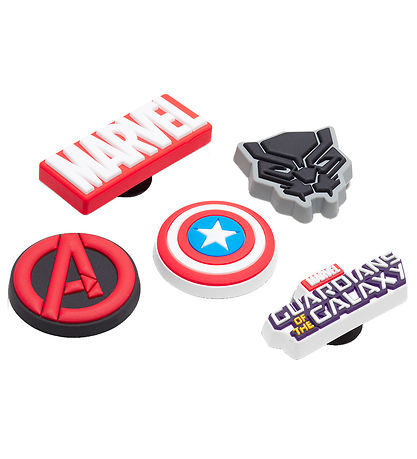 Crocs Anhänger - Marvel - 5er-Pack