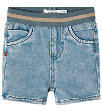 Shorts en Molleton Name It - NbmSilas - Light Blue Denim Shorts en Molleton Name It - NbmSilas - Light Blue Denim
