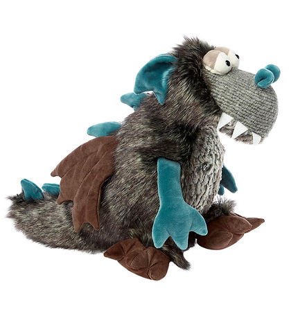 Sigikid Beasts Town Knuffel - 17x24x40 cm - Draak uit de Middele Sigikid Beasts Town Knuffel - 17x24x40 cm - Draak uit de Middele