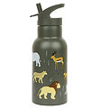 A Little Lovely Company Water Bottle - 350 mL - Stainless Steel A Little Lovely Company Water Bottle - 350 mL - Stainless Steel