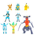 Pokémon Lelufiguuri - 8 kpl - Taisteluhahmo - Pikachu/Lucari Pokémon Lelufiguuri - 8 kpl - Taisteluhahmo - Pikachu/Lucari
