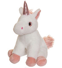 Teddykompaniet Knuffel - Eenhoorn - 25 cm - Wit Teddykompaniet Knuffel - Eenhoorn - 25 cm - Wit