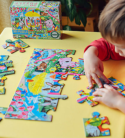 Puzzle Eeboo - 20 Briques - 28x38 cm - Printemps Puzzle Eeboo - 20 Briques - 28x38 cm - Printemps