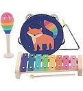 Vilac Music Instrument Set - 4 Instruments - Rainbow Of Andy Wes