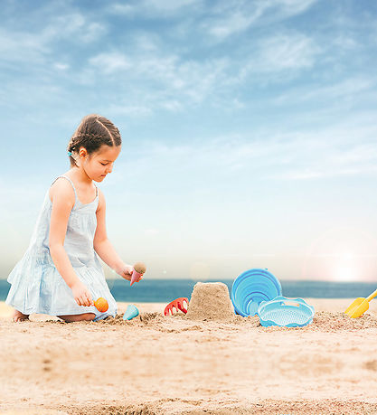 Compact Toys Beach Set - 7 Parts - Green