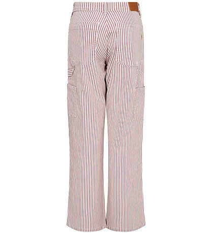 Filles Jeans Sofie Schnoor - Rayures - Rouge Filles Jeans Sofie Schnoor - Rayures - Rouge