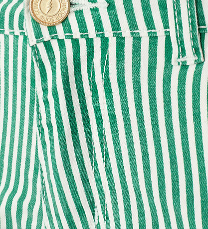 Sofie Schnoor Meisjes Jeans - Gestreept - Green Sofie Schnoor Meisjes Jeans - Gestreept - Green
