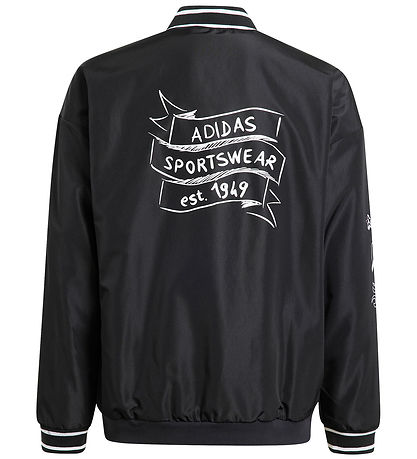 adidas Performance Cardigan - J Bluv Q3 Wvjkt - Black/White