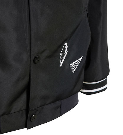 adidas Performance Cardigan - J Bluv Q3 Wvjkt - Black/White