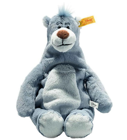 Steiff 봉제인형 - 31cm. - Disney 소프트 귀여운 친구들 발루 - 블루