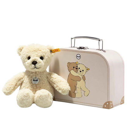 Steiff Kuscheltier - 21 cm. - Mila Teddy Bear - Im Koffer - Vani Steiff Kuscheltier - 21 cm. - Mila Teddy Bear - Im Koffer - Vani