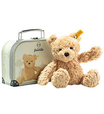 Steiff 봉제인형 - 25cm. - 지미 테디 베어 - 가방 안에 - 가벼운