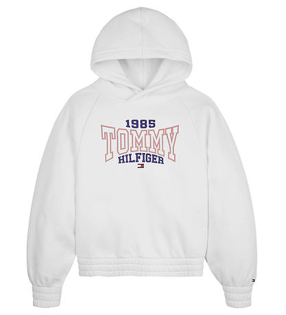 Tommy Hilfiger Hoodie - 1985 Varsity - Vit