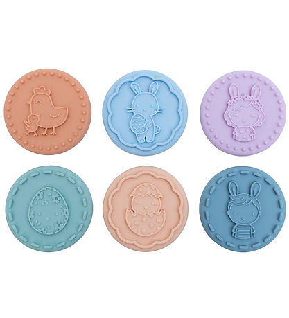 Set de tampons We Might Be Tiny - 7 Parties - Silicone - Pâques  Set de tampons We Might Be Tiny - 7 Parties - Silicone - Pâques