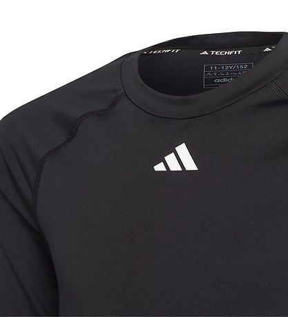 adidas Performance Blouse - U TF LS Tee - Black/White