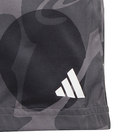 adidas Performance Shorts - JG TR-ES AOP SH - Black/Grey/White