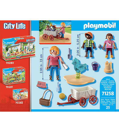 Playmobil City Life - Starter Pack - 71258 - 25 Parts