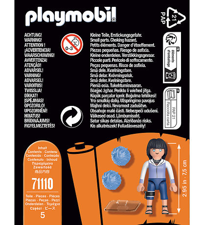 Playmobil Naruto - Hinata - 71110 - 5 Deler Playmobil Naruto - Hinata - 71110 - 5 Deler