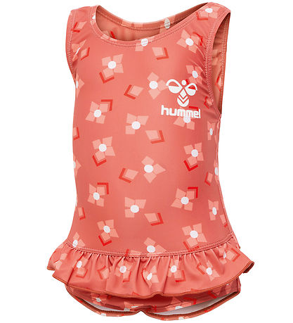 Hummel Swimsuit - hmlFilippa - Dusty Cedar