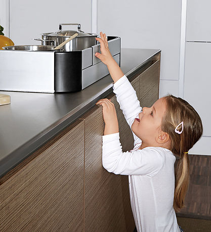 Reer Stove protector - 57-91x26 cm - Aluminium