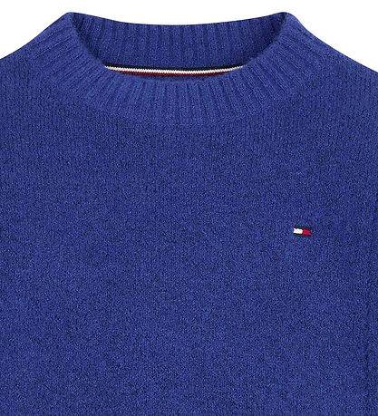 Tommy Hilfiger Genser - Strikk - Pointelle - Navy Reise