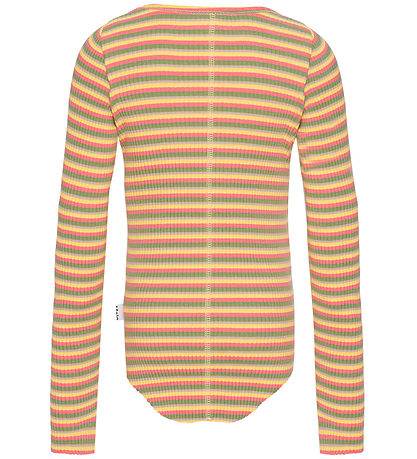 Molo Blouse - Rib - Rochelle - Sun Coral Moss