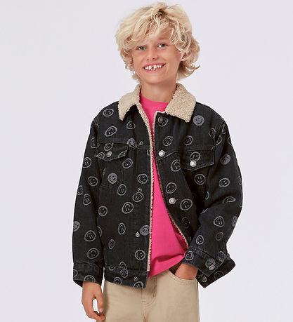 Molo Denim Jacket - Hiro - Happiness Black Molo Denim Jacket - Hiro - Happiness Black