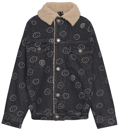 Molo Denim Jacket - Hiro - Happiness Black Molo Denim Jacket - Hiro - Happiness Black