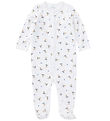 Polo Ralph Lauren Jumpsuit - Core Replen - White/Blue w. Soft To Polo Ralph Lauren Jumpsuit - Core Replen - White/Blue w. Soft To