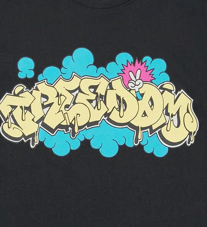Molo T-shirt - Rodney - Black w. Print