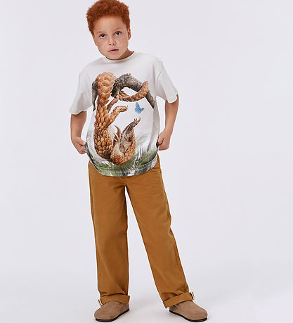 Molo Trousers - Ace - Brassy Rock