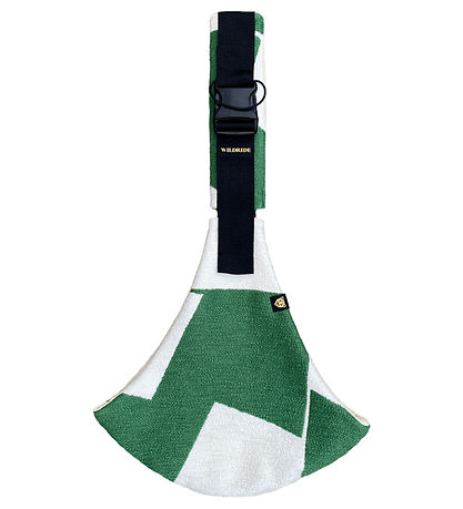 Wildride Baby Carrier - Green Graphic - Green/White