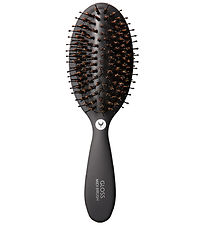 HH Simonsen Hairbrush - Gloss Midi Brush - Black HH Simonsen Hairbrush - Gloss Midi Brush - Black