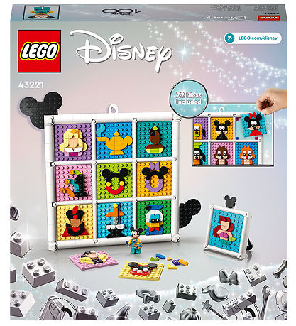 LEGO® Disney - 100 Years of Disney Animation Icons 43221 - 1022  LEGO® Disney - 100 Years of Disney Animation Icons 43221 - 1022