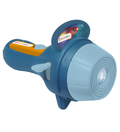 Kidywolf Flashlight w. Stories - Kidyslide - Blue