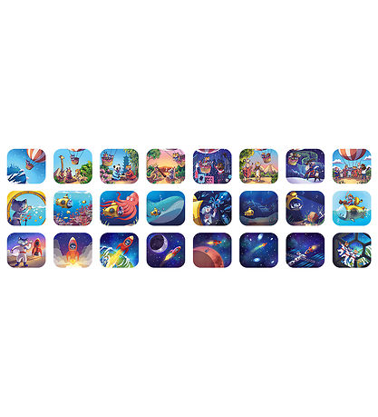 Kidywolf Flashlight w. Stories - Kidyslide - Blue