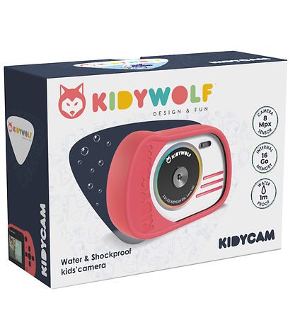 Kidywolf Myndavél - Kidycam - Bleikt
